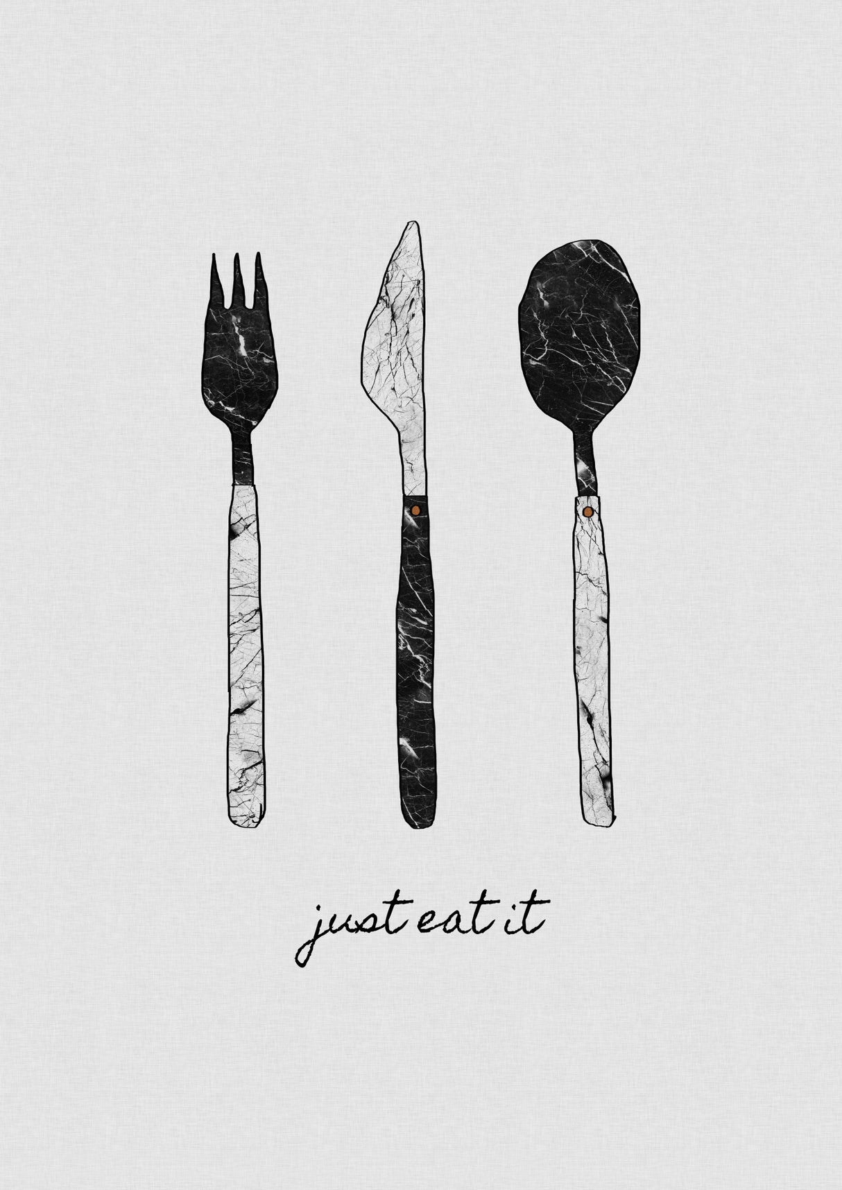 Just Eat It Poster och Canvastavla