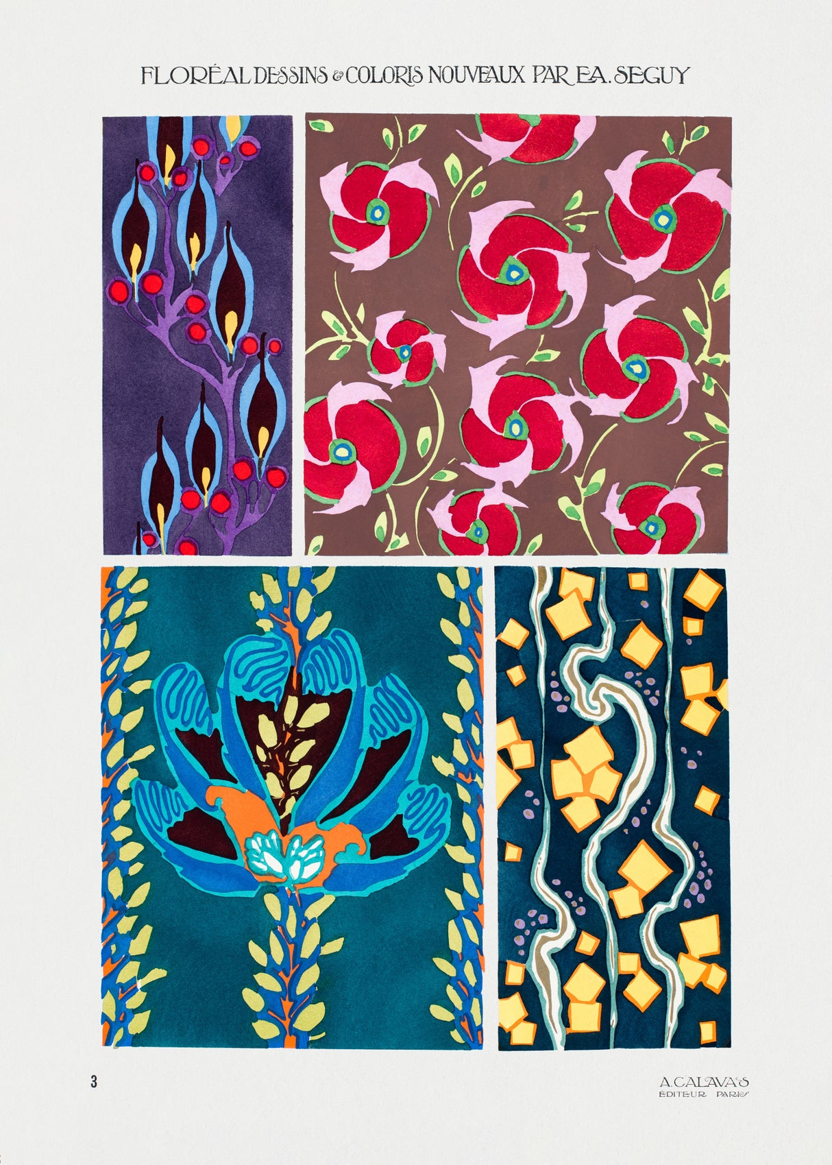 Pattern 03 Poster och Canvastavla