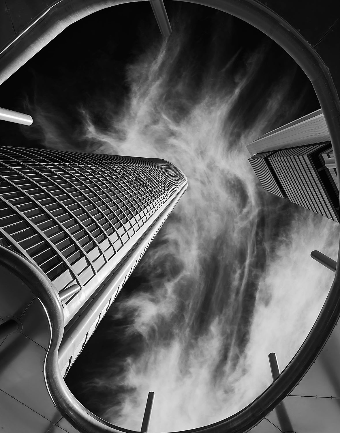Cuatro Torres, Madrid Poster och Canvastavla