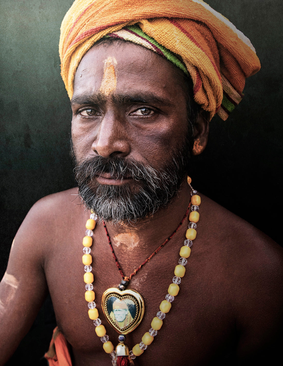 Portrait.India Poster och Canvastavla