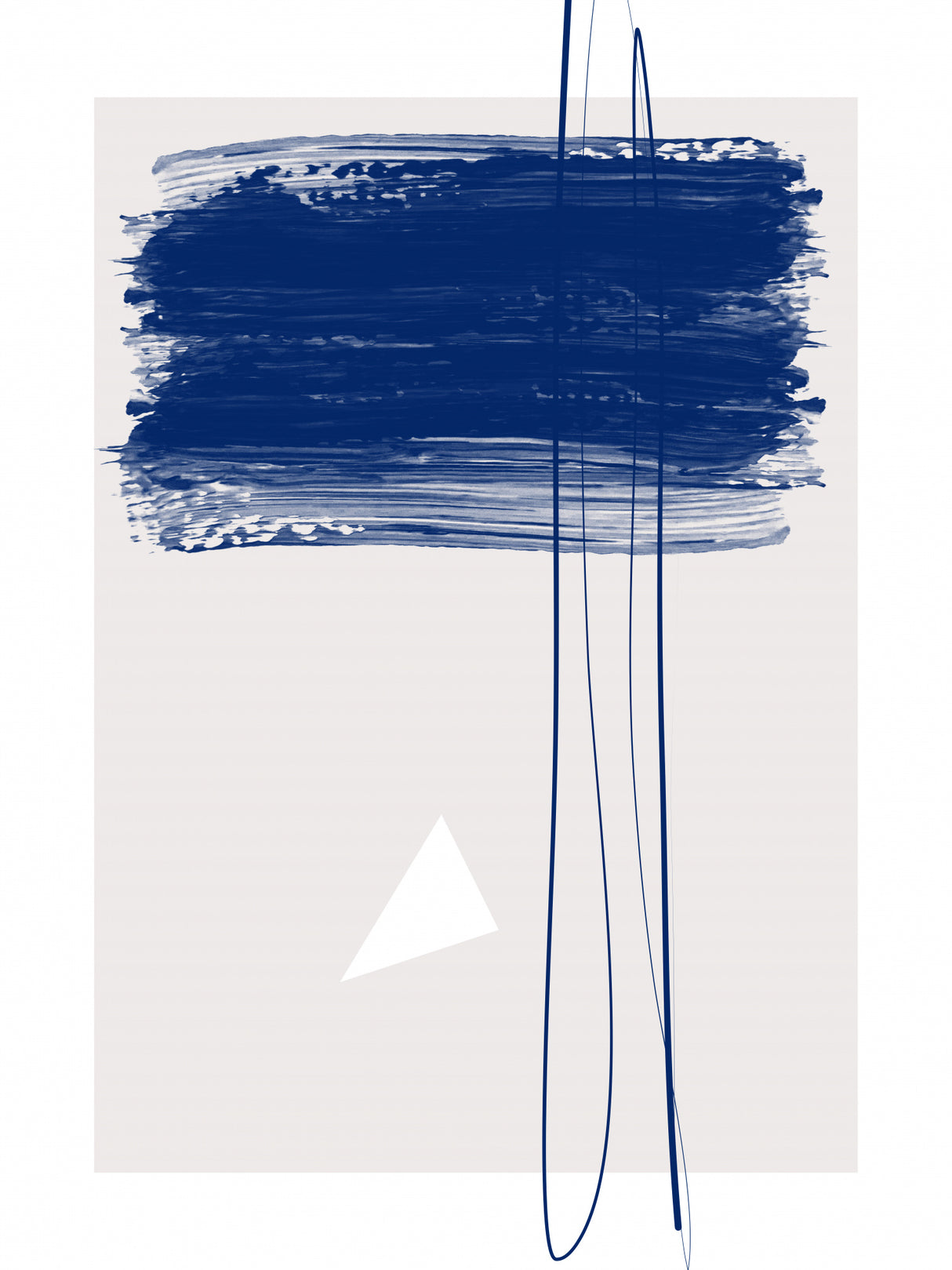 3x4 Aspectratio Indigo27 Poster och Canvastavla