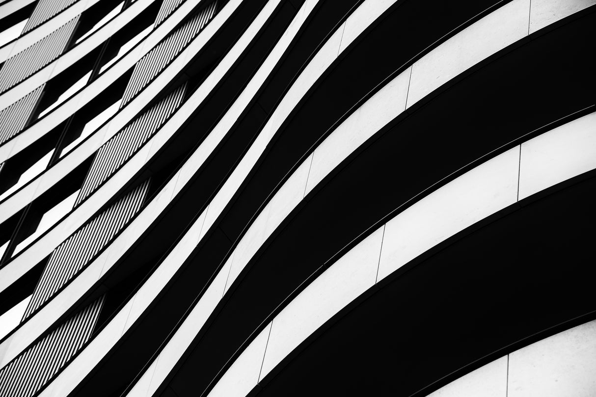 Curvilinear Poster och Canvastavla