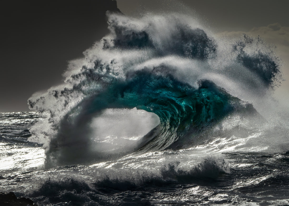 Kauaiian Wave Poster och Canvastavla