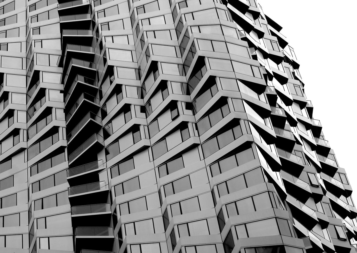 San Francisco, downtown geometry (I) Poster och Canvastavla