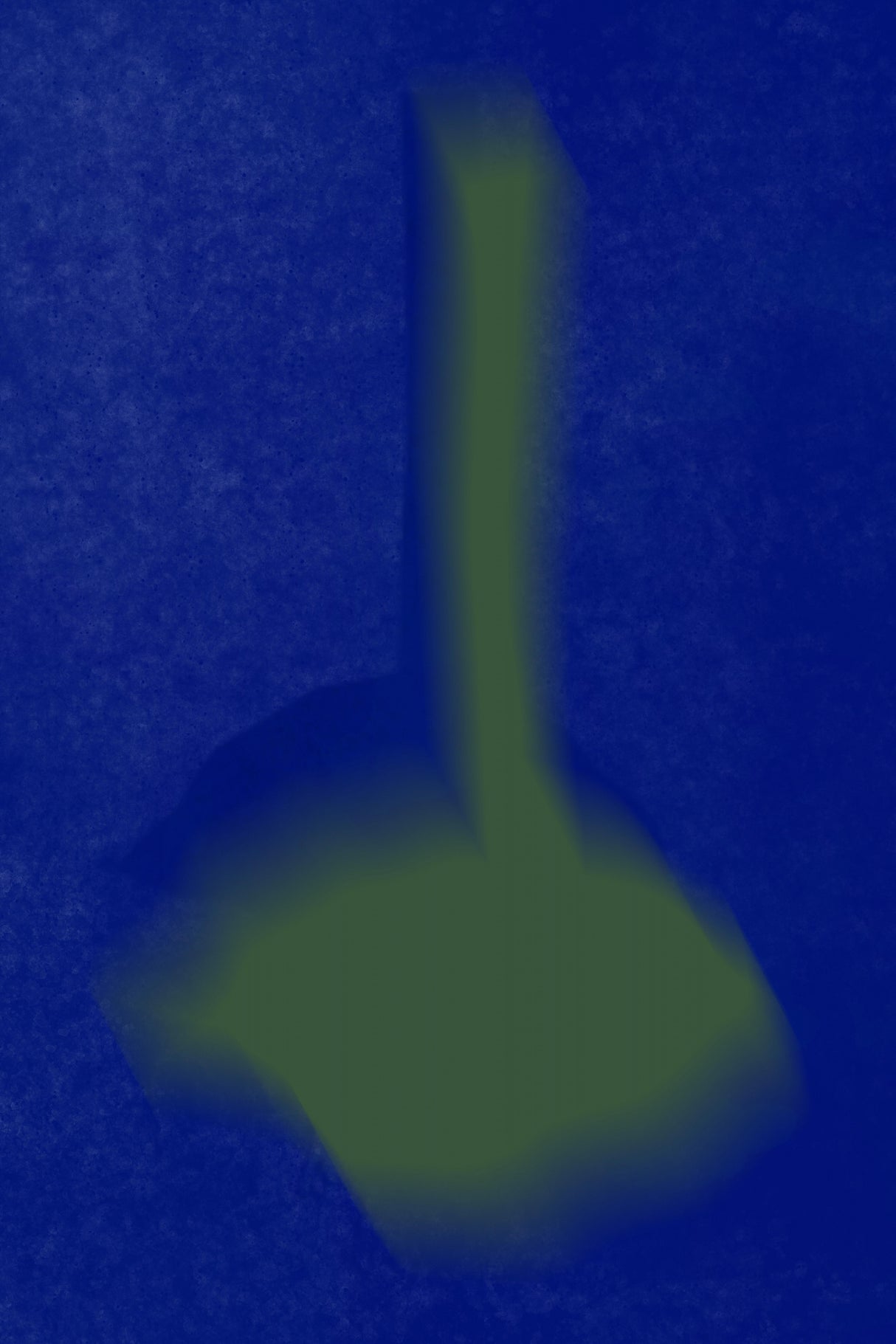 Blue and green arrangement 02 Poster och Canvastavla