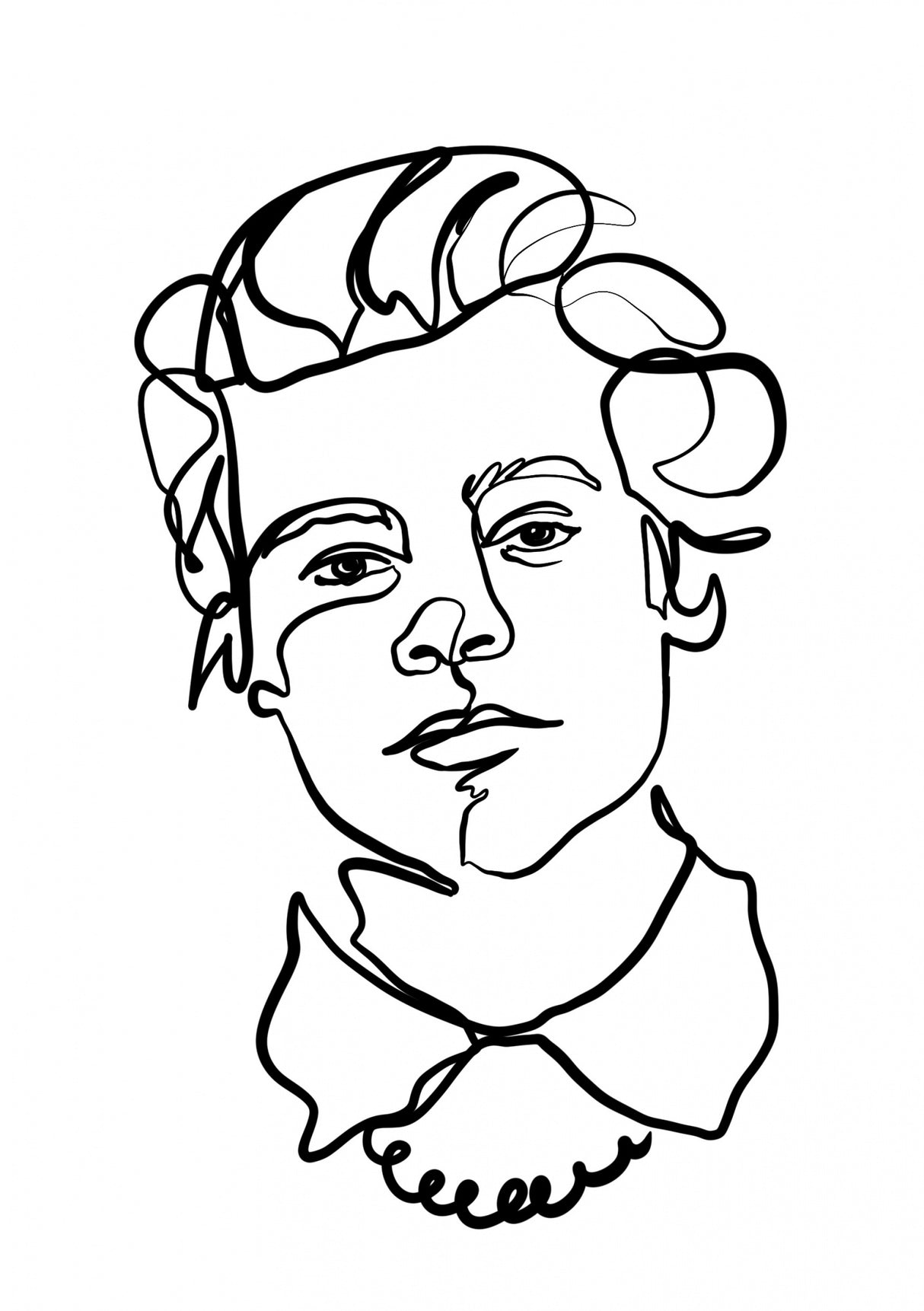Harry Styles Poster och Canvastavla