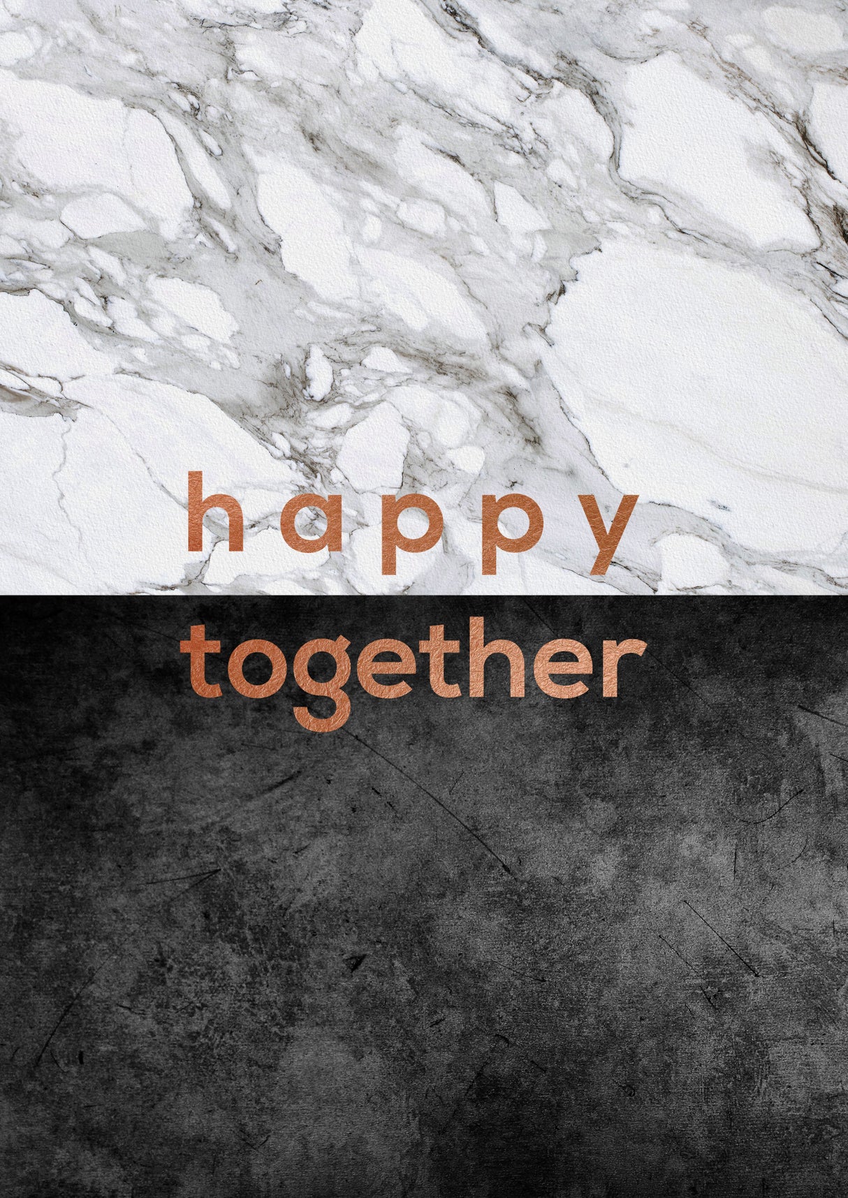 Happy Together Poster och Canvastavla
