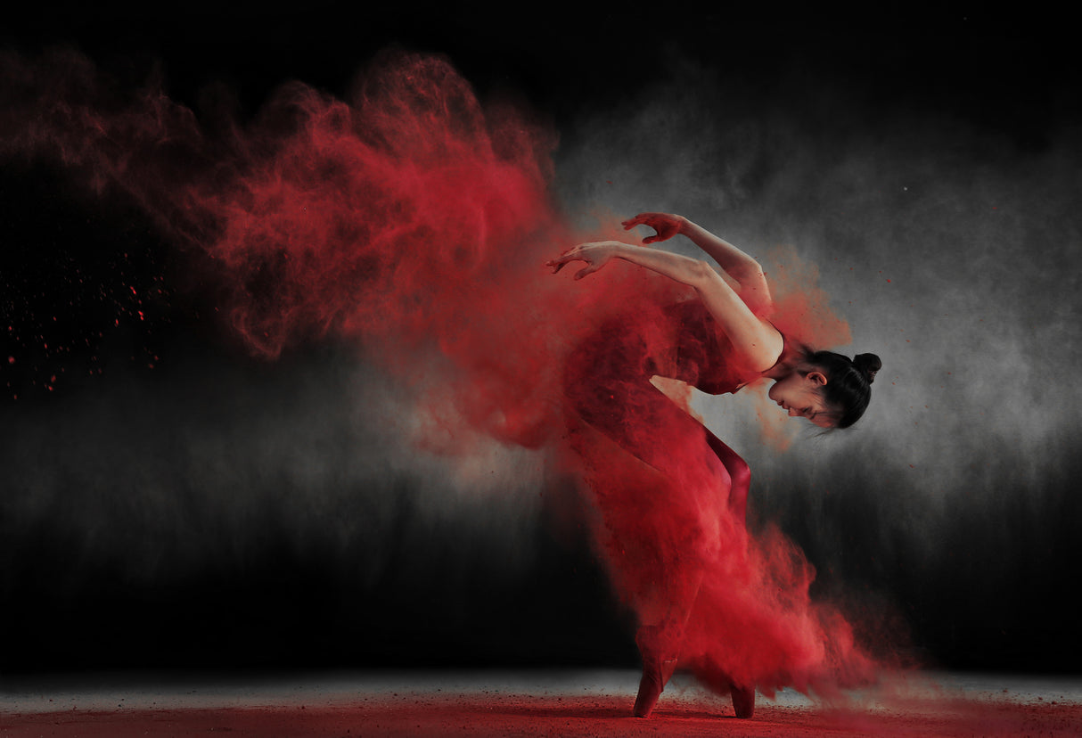Fire Dance Poster och Canvastavla