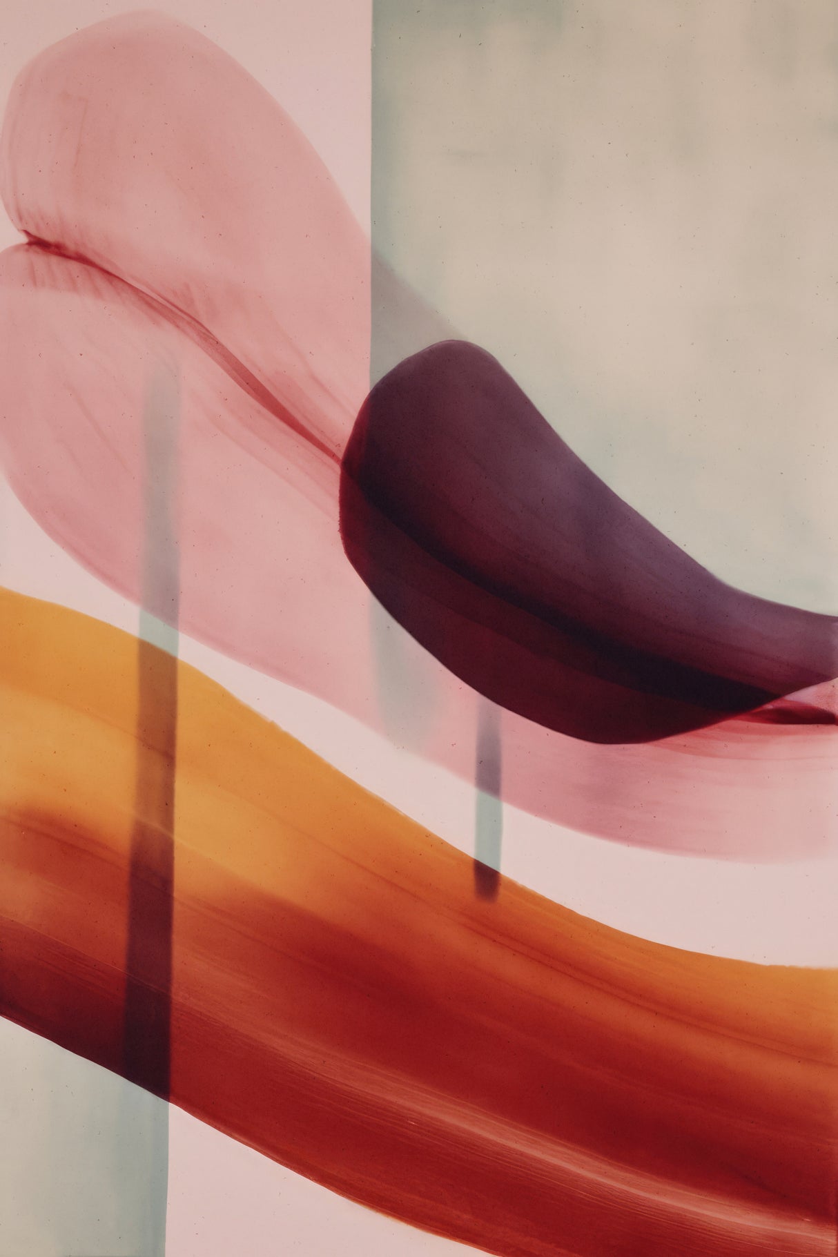 Watercolorimpressionsno9 Fullsize Poster och Canvastavla