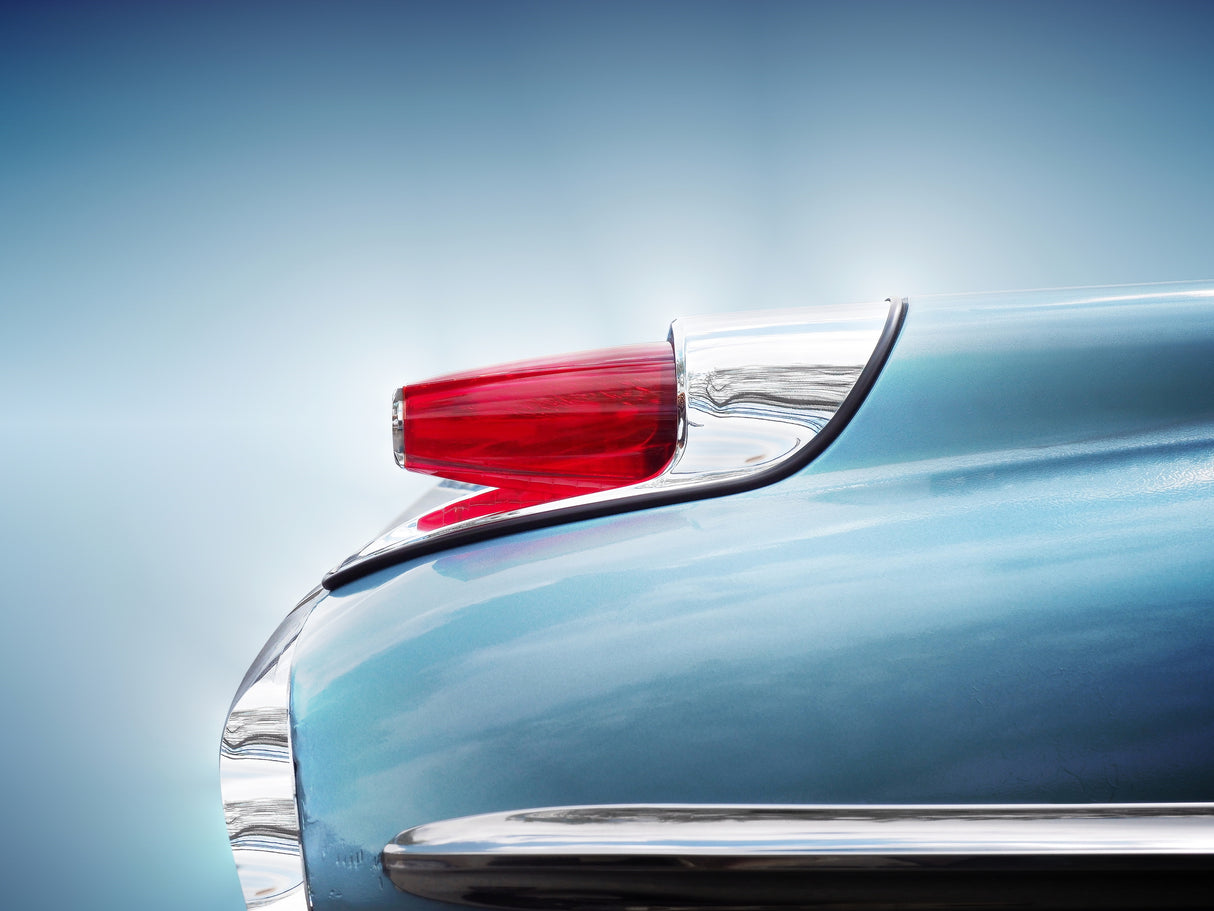 US classic car Monterey 1962 taillight Poster och Canvastavla