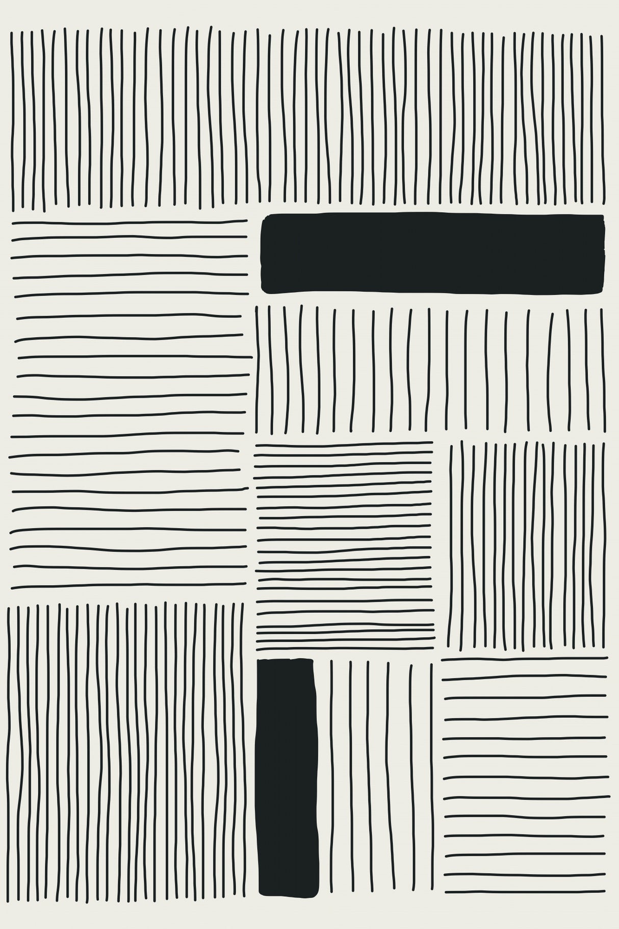 Minimalism Shapes #1 Poster och Canvastavla