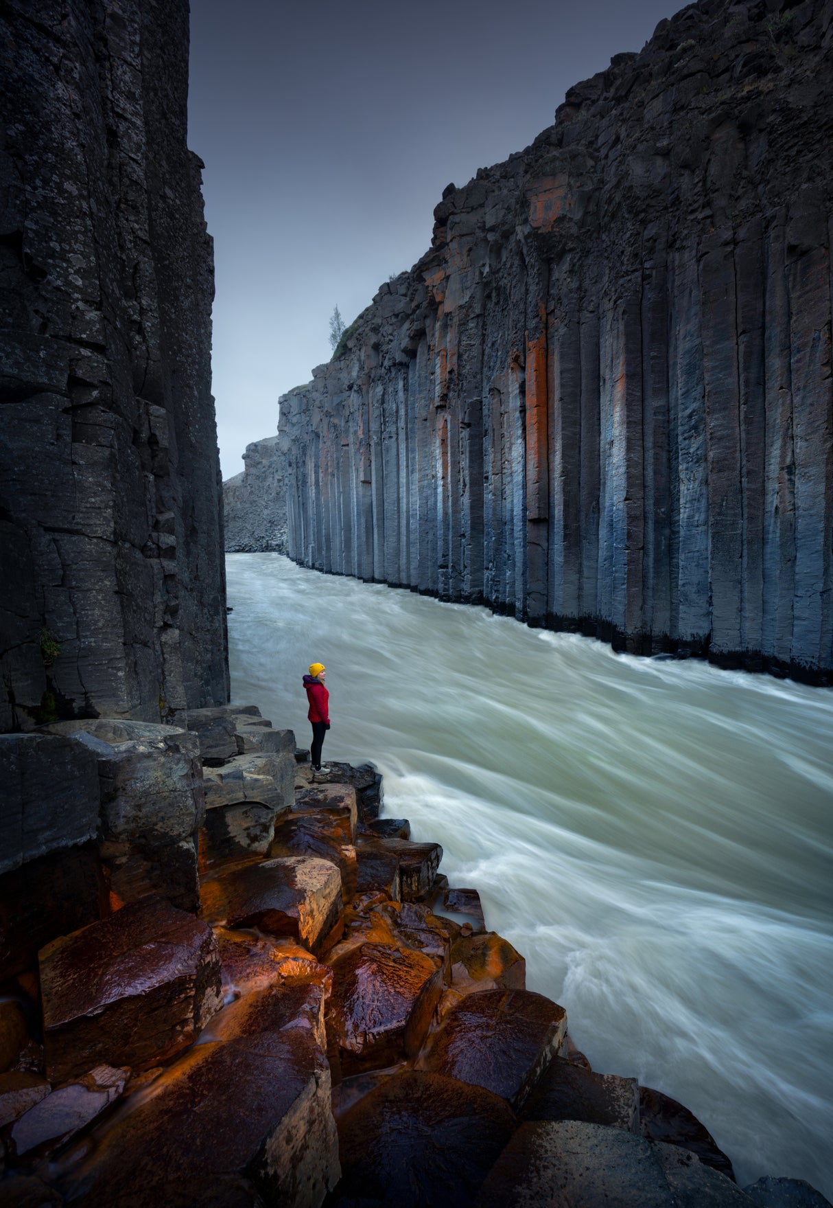 Basalt Canyon Poster och Canvastavla