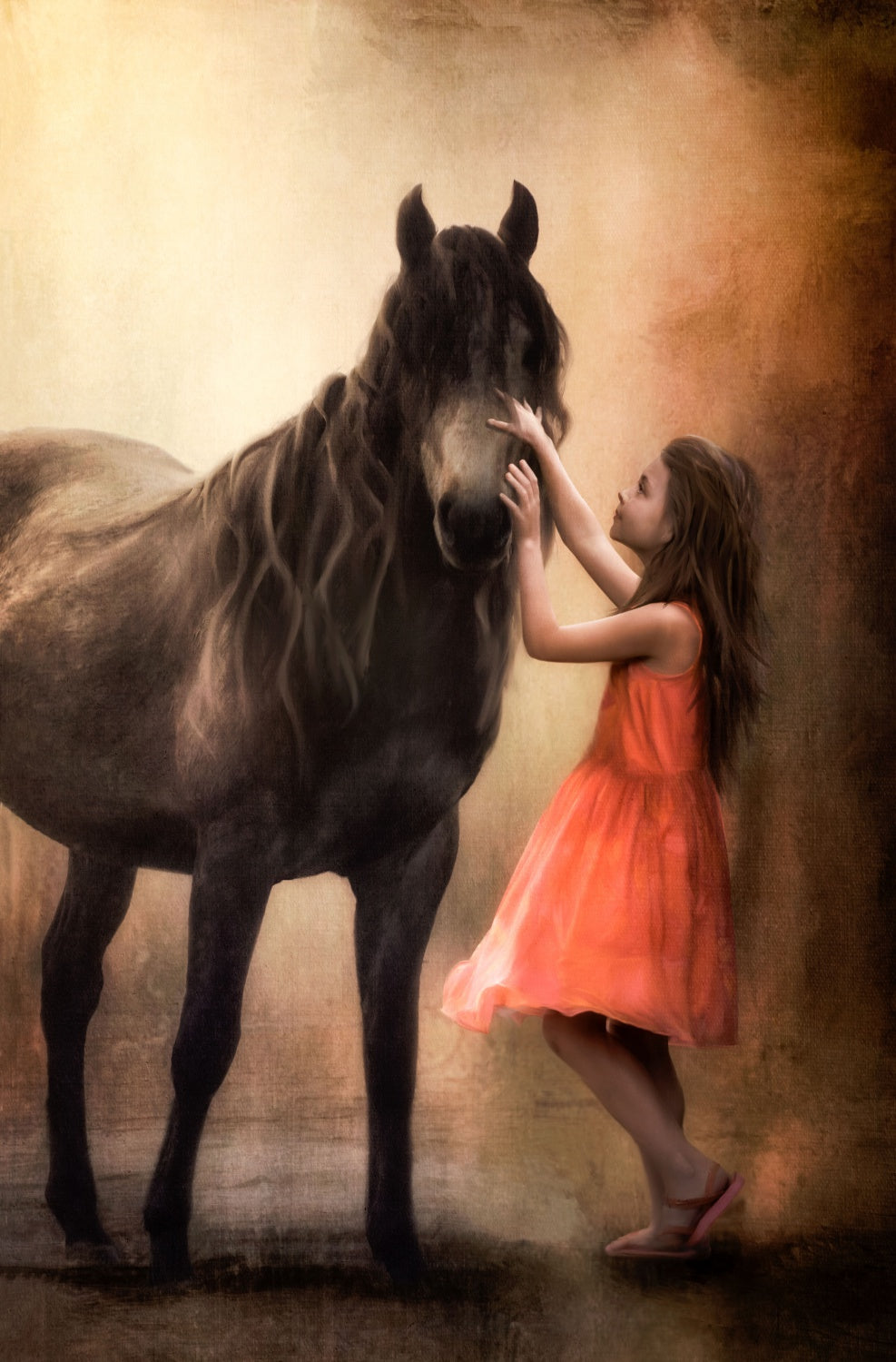 ...all I need is your gentle hand in mine... Poster och Canvastavla