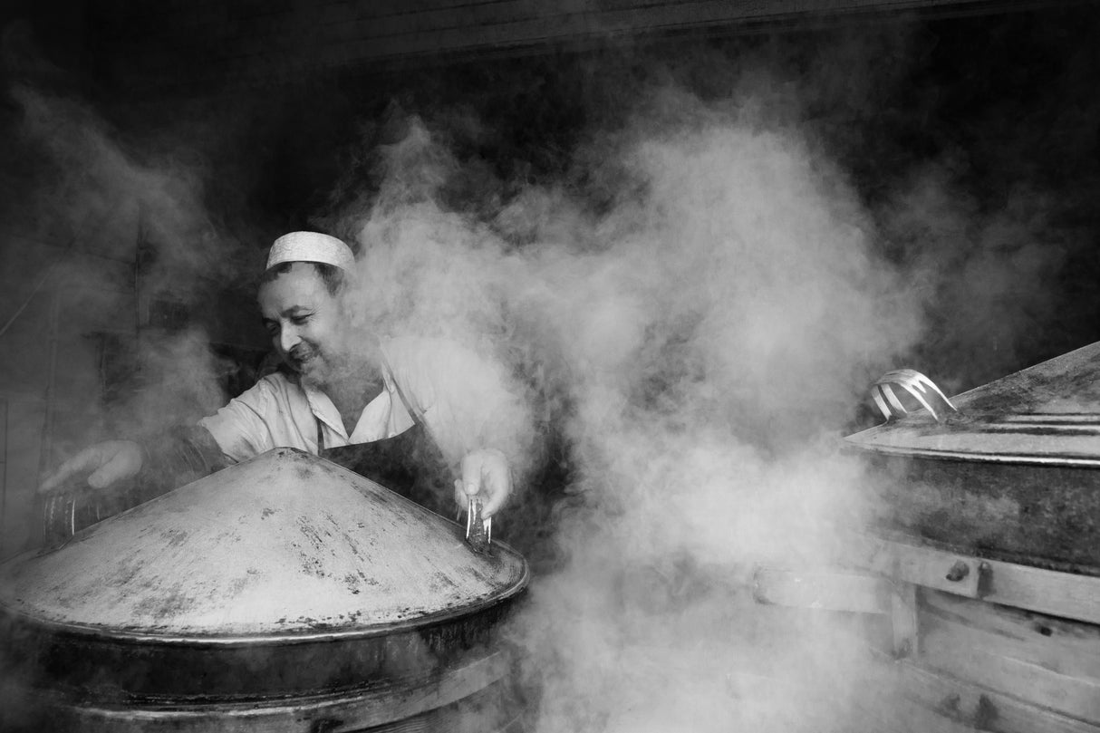 Steaming Poster och Canvastavla