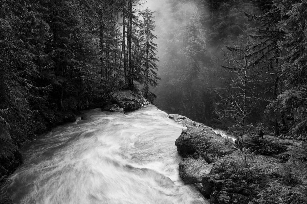 Over the Falls Poster och Canvastavla