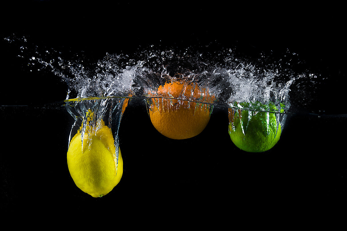 Triple citrus splash Poster och Canvastavla