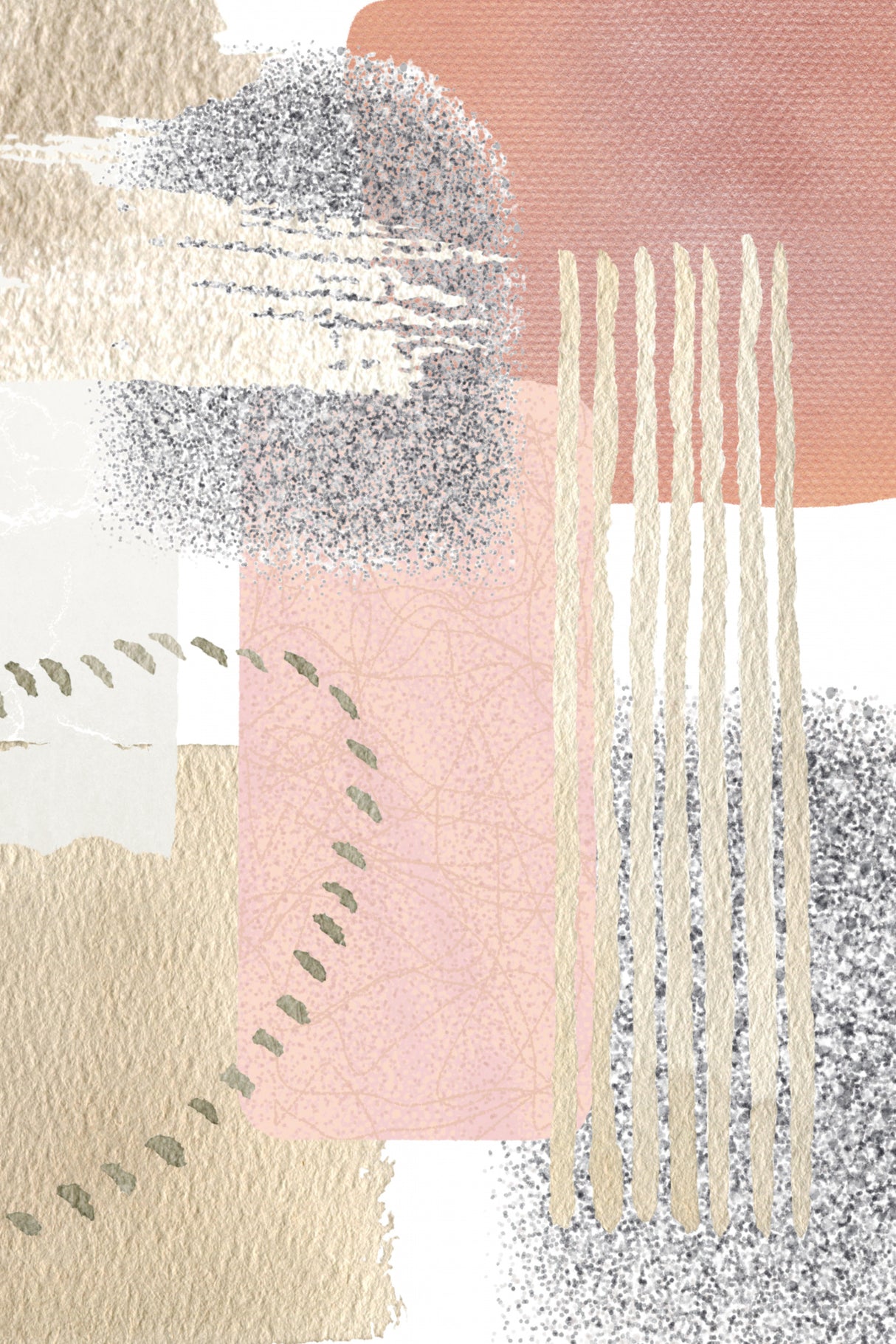 Delicately Pink-1 Poster och Canvastavla