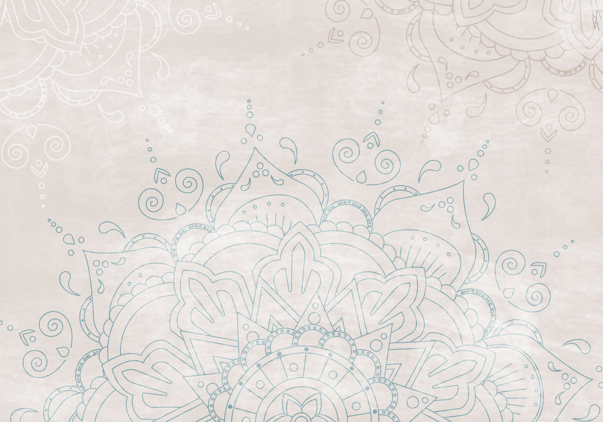 ABSTRACT MANDALA Poster och Canvastavla