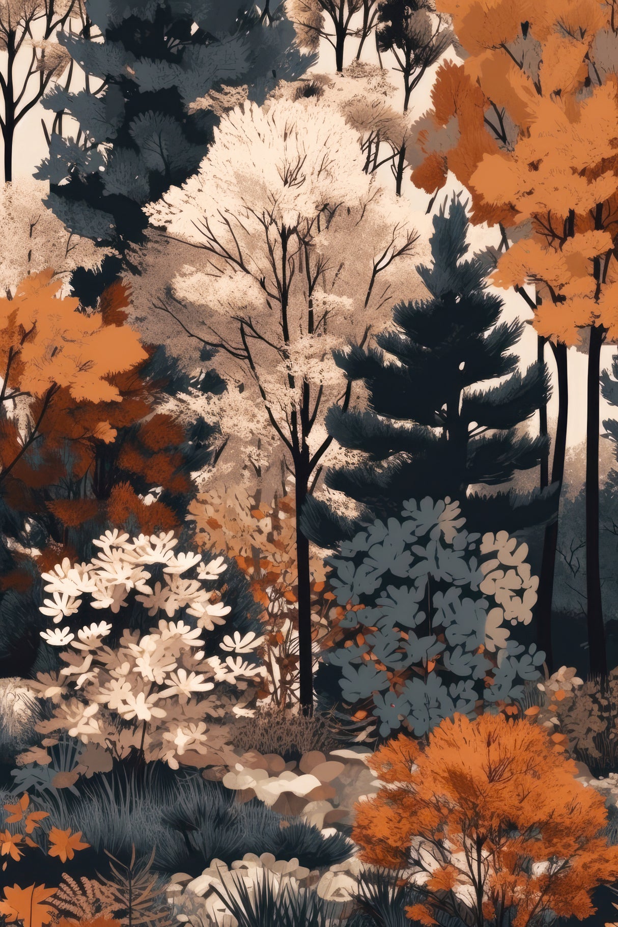 Forest 1 Poster och Canvastavla
