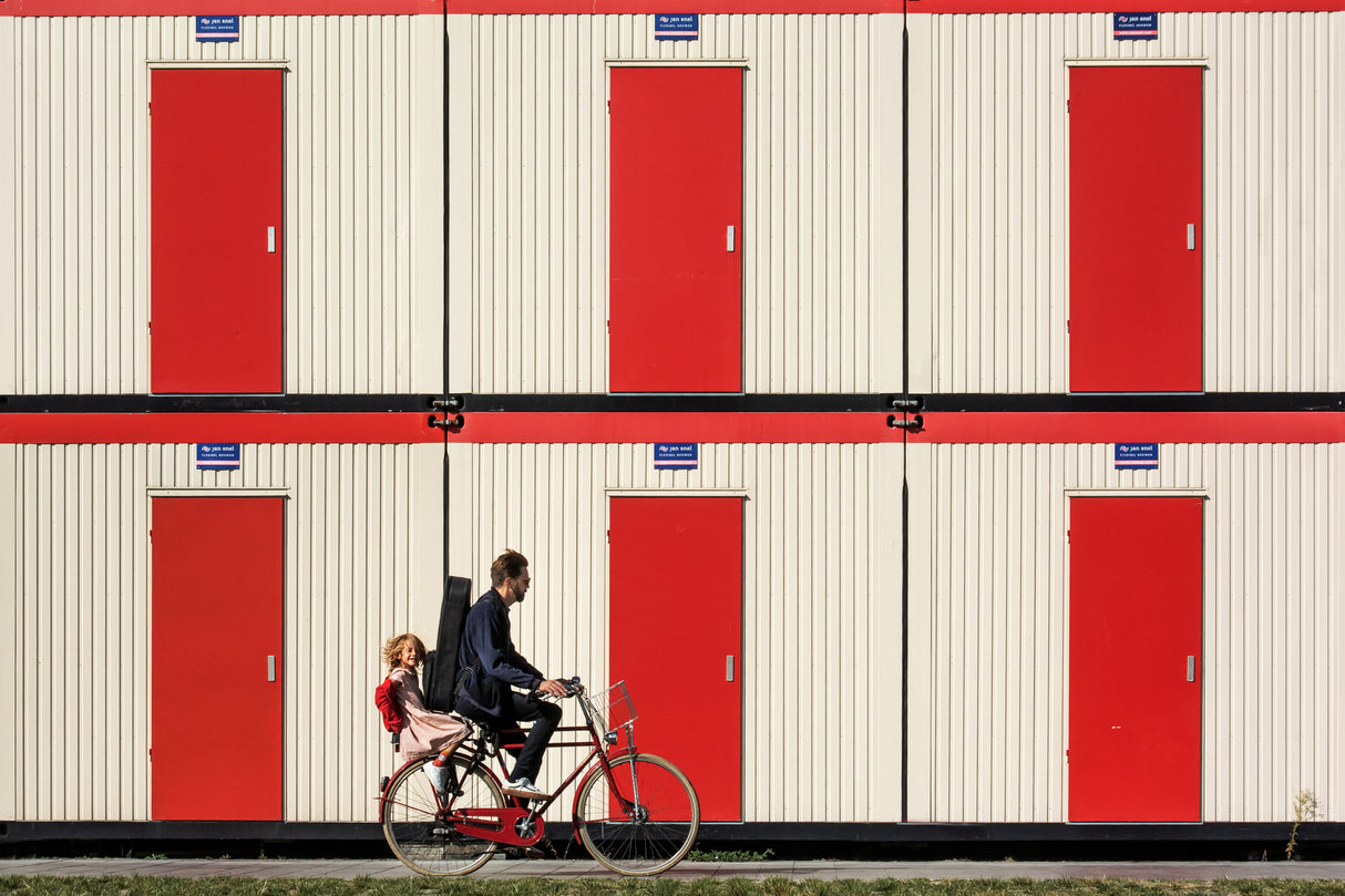 veilig achterop Poster och Canvastavla