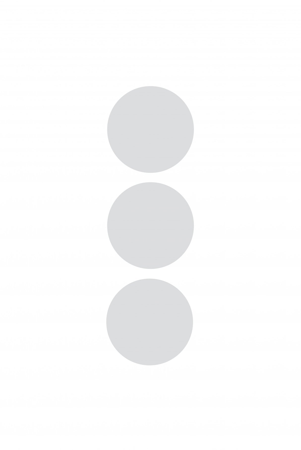 Three Circles Gray Poster och Canvastavla