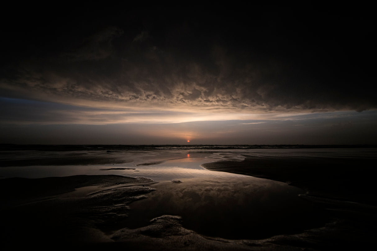 Biscarrosse sunset Poster och Canvastavla