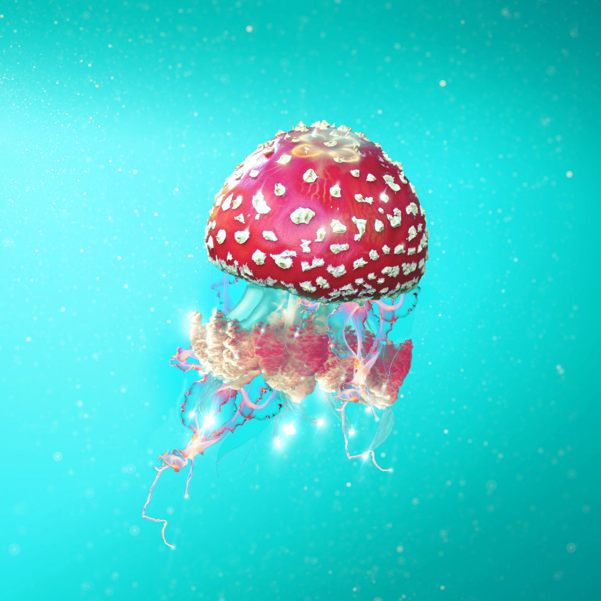 Hallucination Poster och Canvastavla