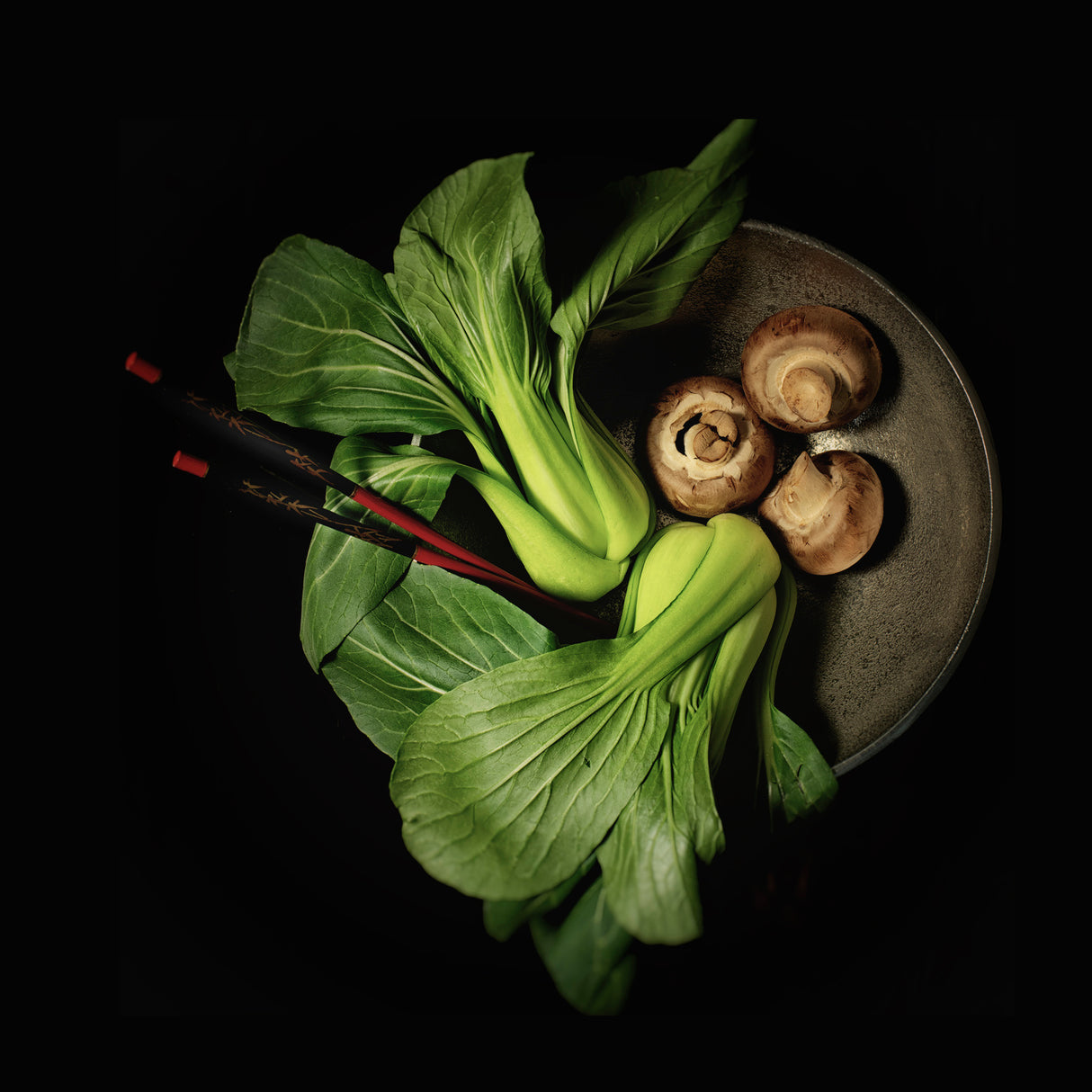 Still life baby bok choy Poster och Canvastavla