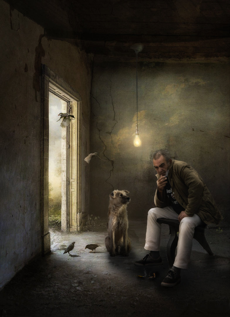 ‘...hard to see inside yourself, when you can’t see a way out...’ Poster och Canvastavla