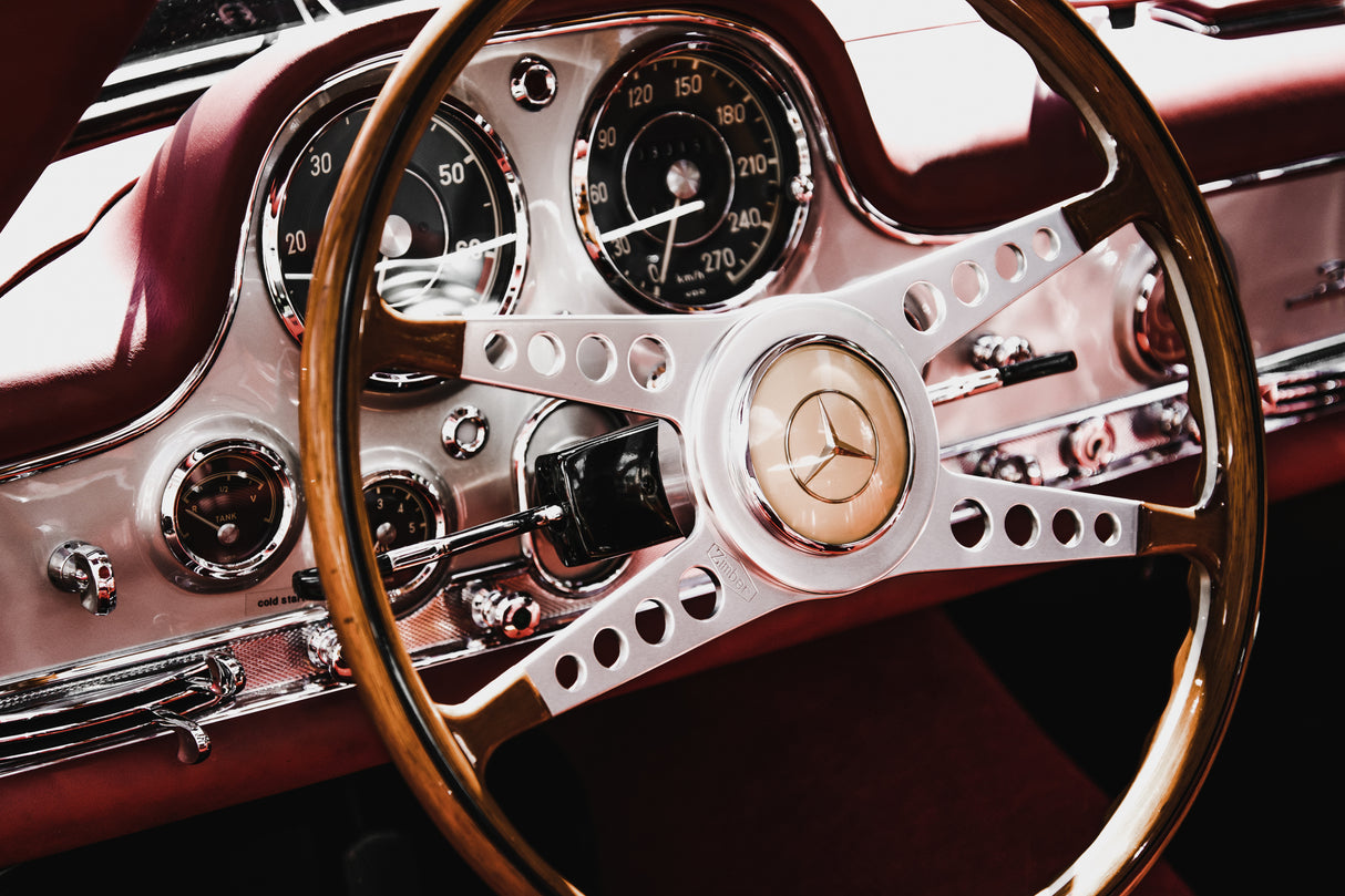 Vintage Car I Poster och Canvastavla