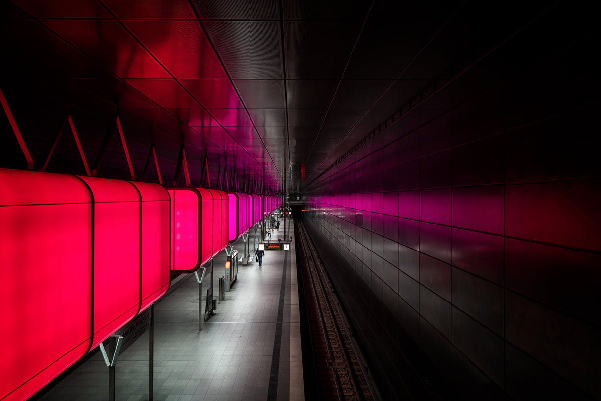 Red Light Area Poster och Canvastavla