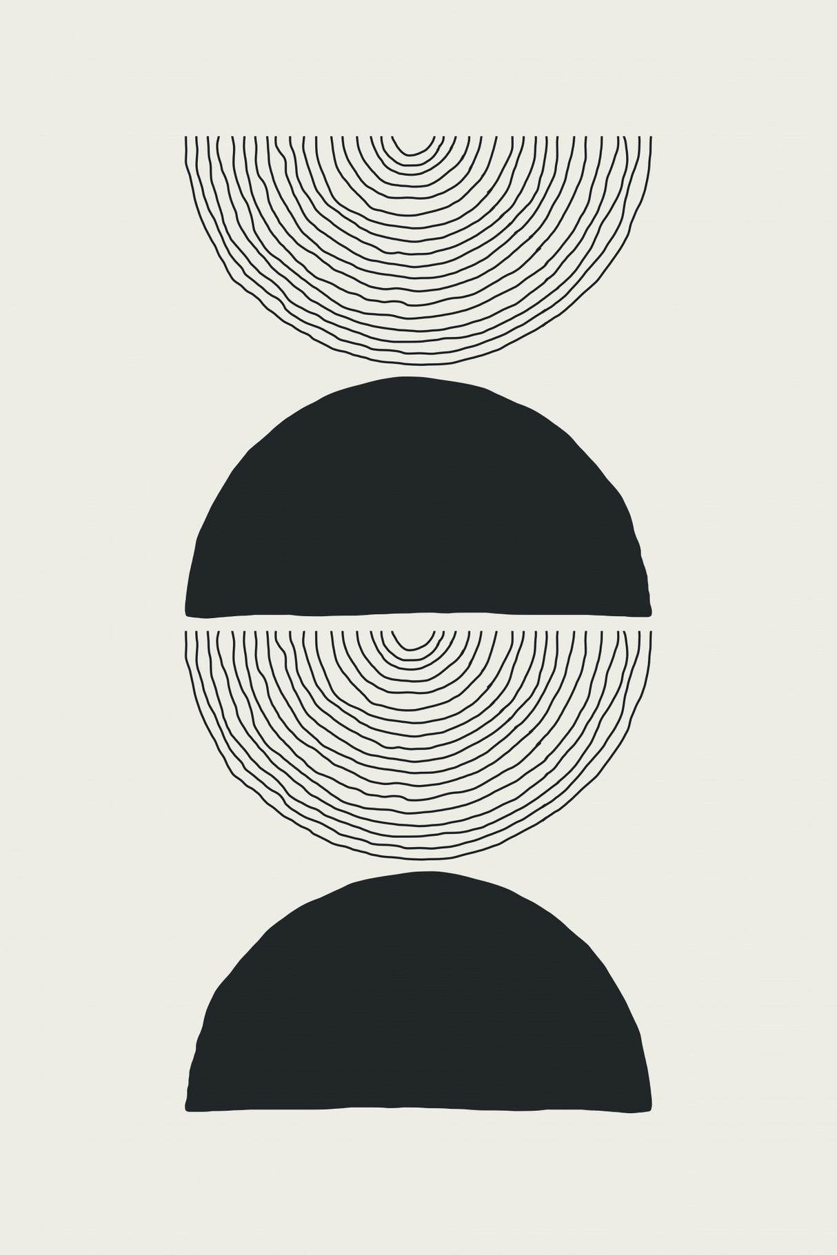 Boho Sun Series #3 Poster och Canvastavla