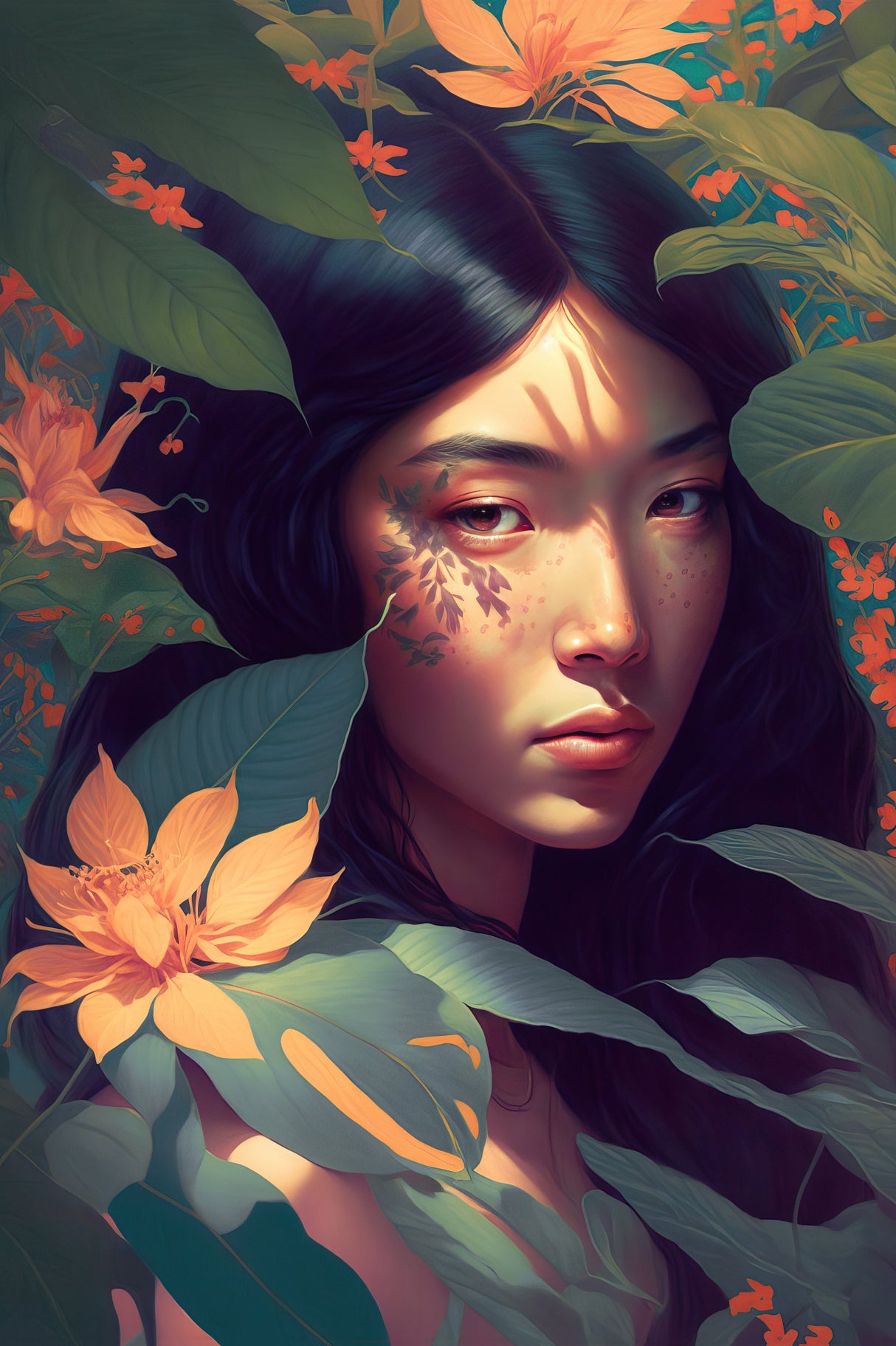 Natural Beauty Poster och Canvastavla