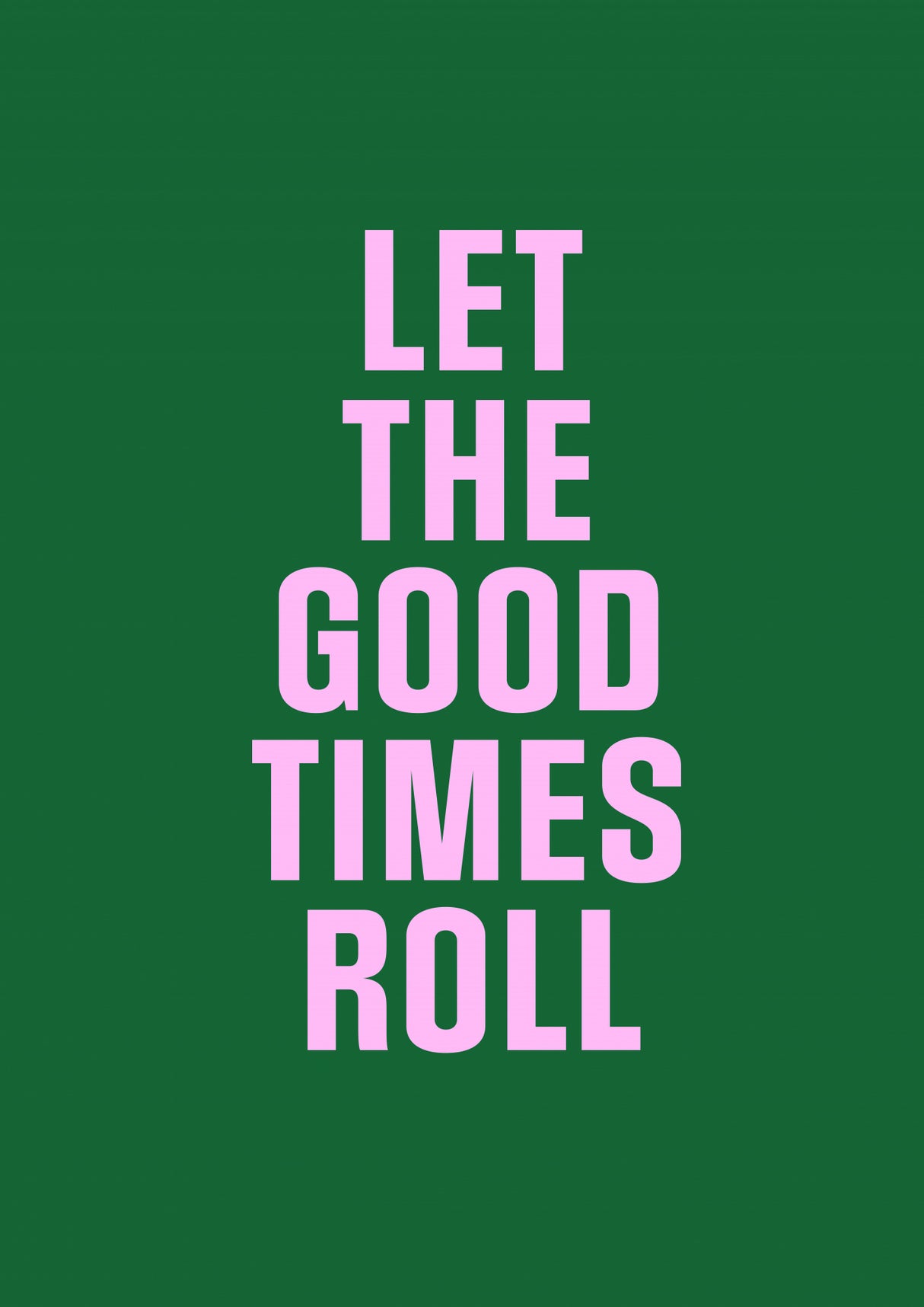 Good Times Poster och Canvastavla