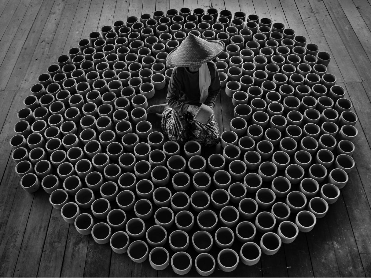 Circle of pottery Poster och Canvastavla