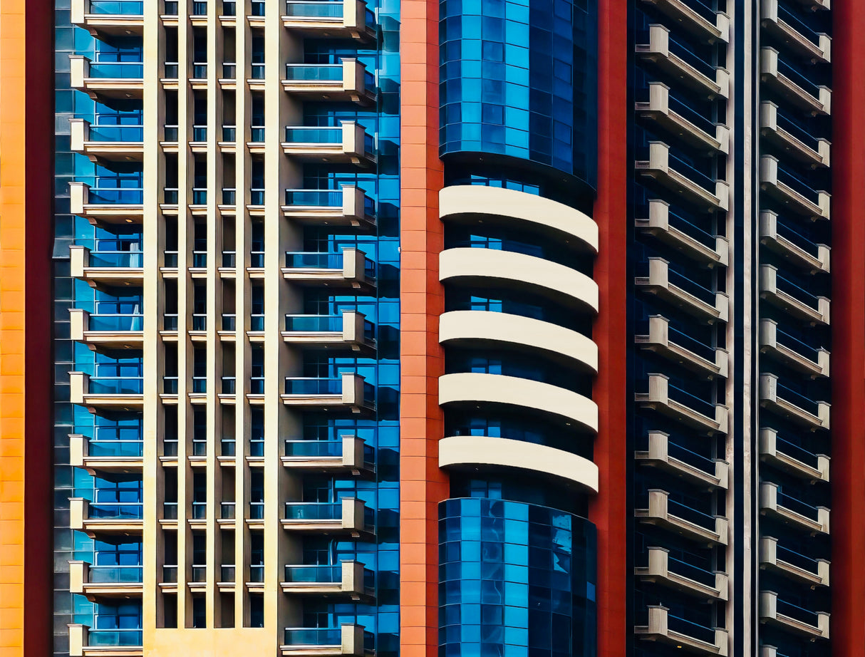 Facade - Dubai UAE Poster och Canvastavla