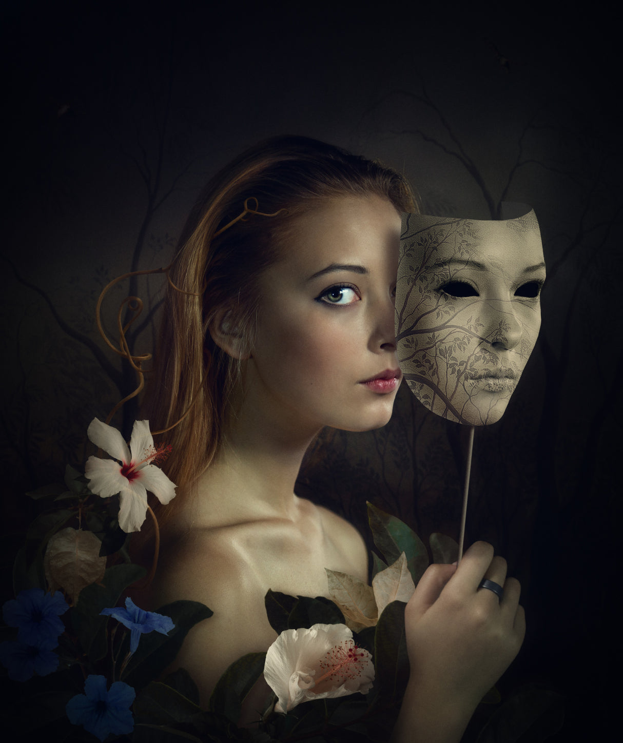 Under the mask Poster och Canvastavla