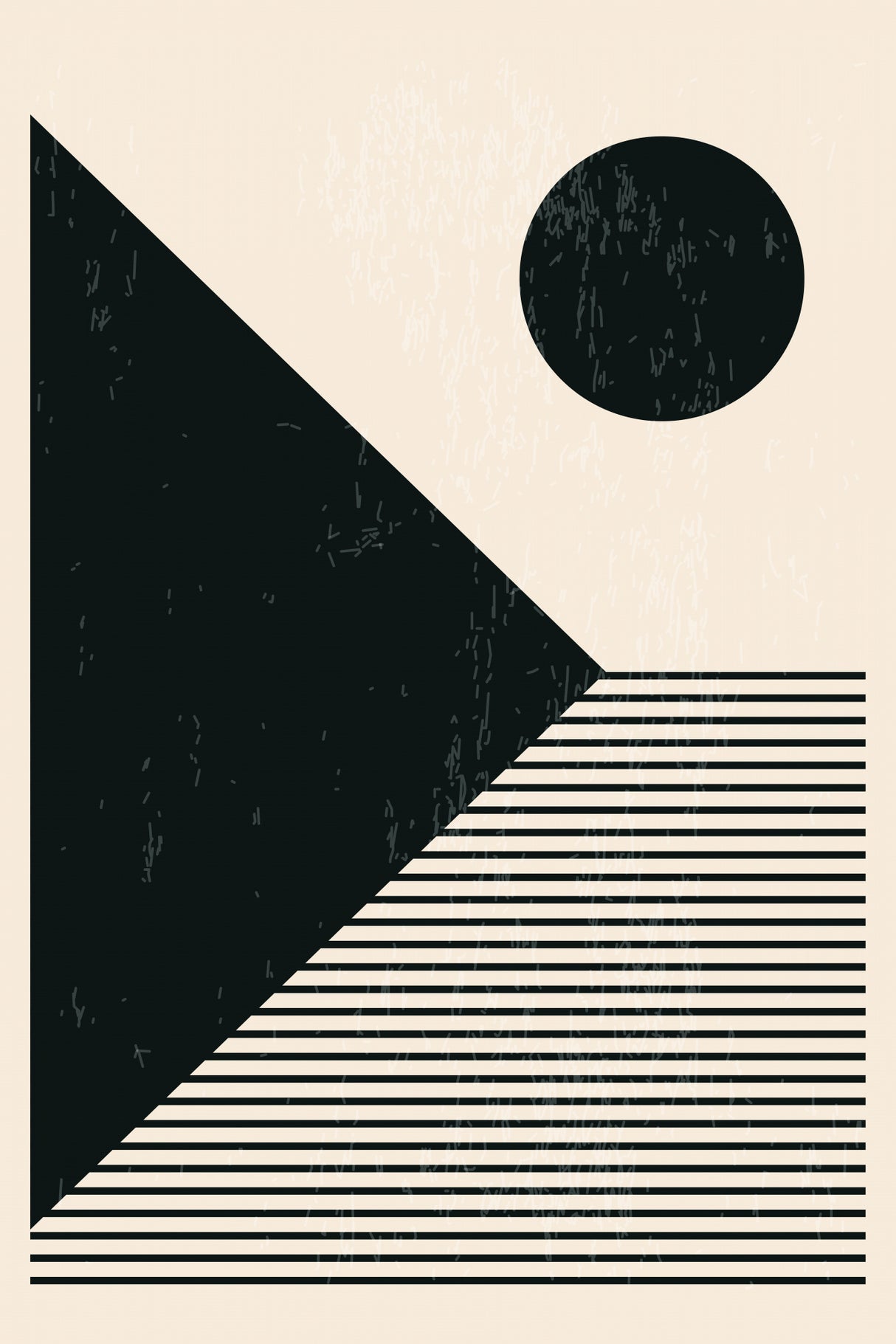 Minimal Abstract Series #11 Poster och Canvastavla