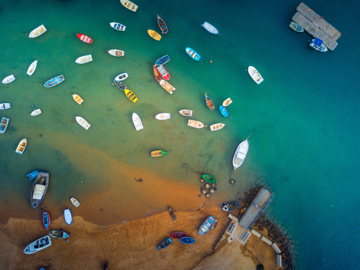 Port of Chiclana Poster och Canvastavla