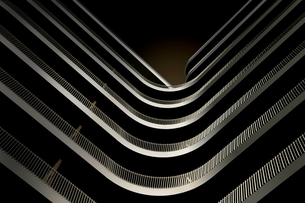 Curves and lines Poster och Canvastavla