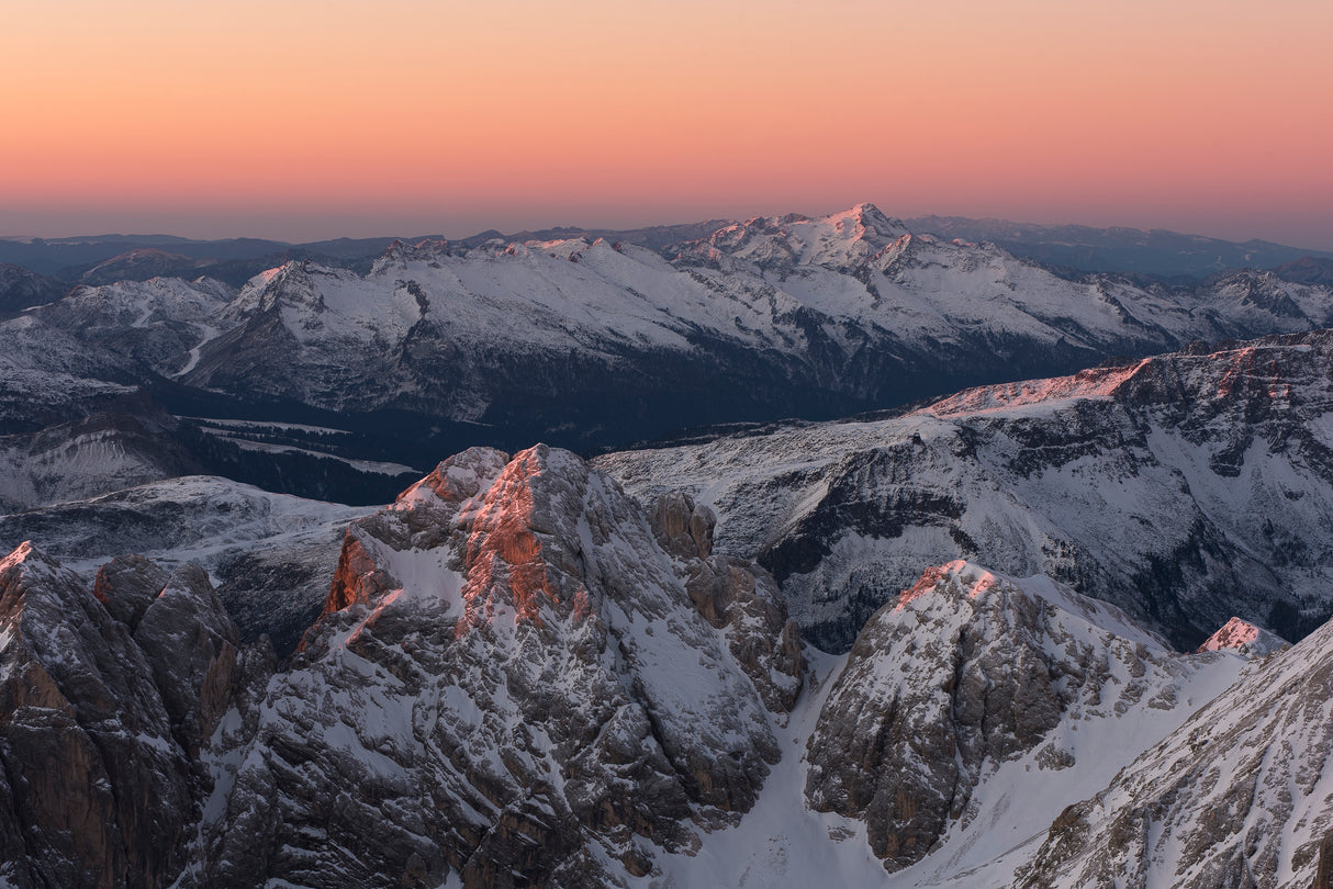 A Cold Sunrise Poster och Canvastavla