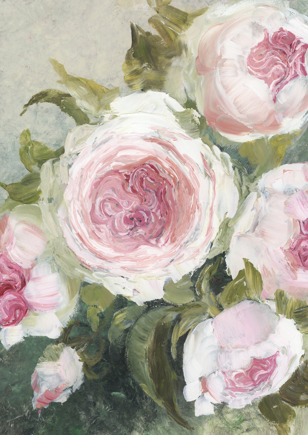 Freyia painterly florals Poster och Canvastavla