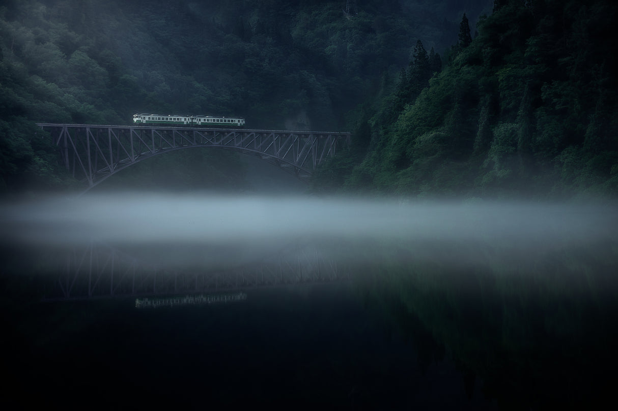 Morning Fog Poster och Canvastavla