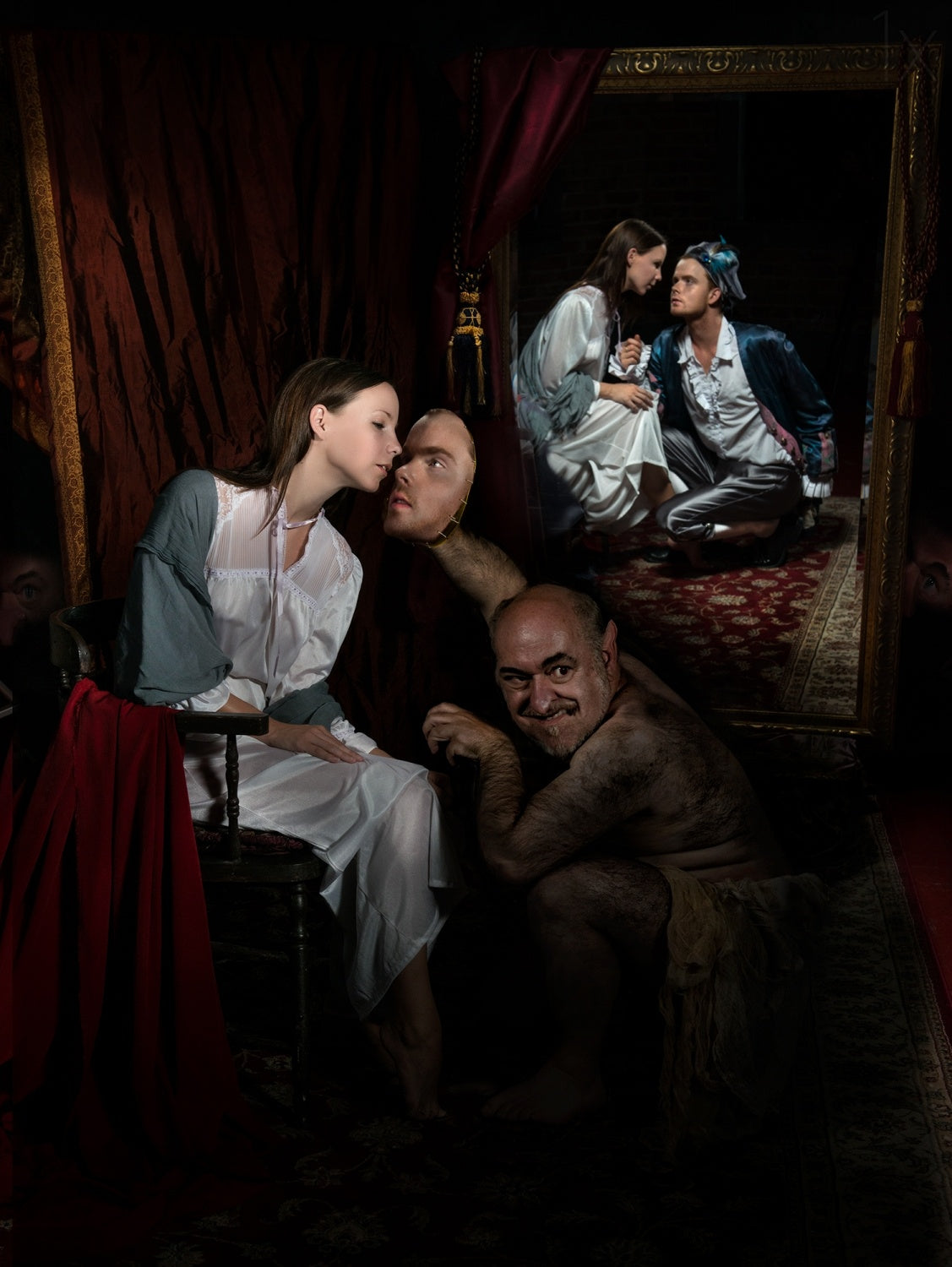 Monstrous Deception Poster och Canvastavla