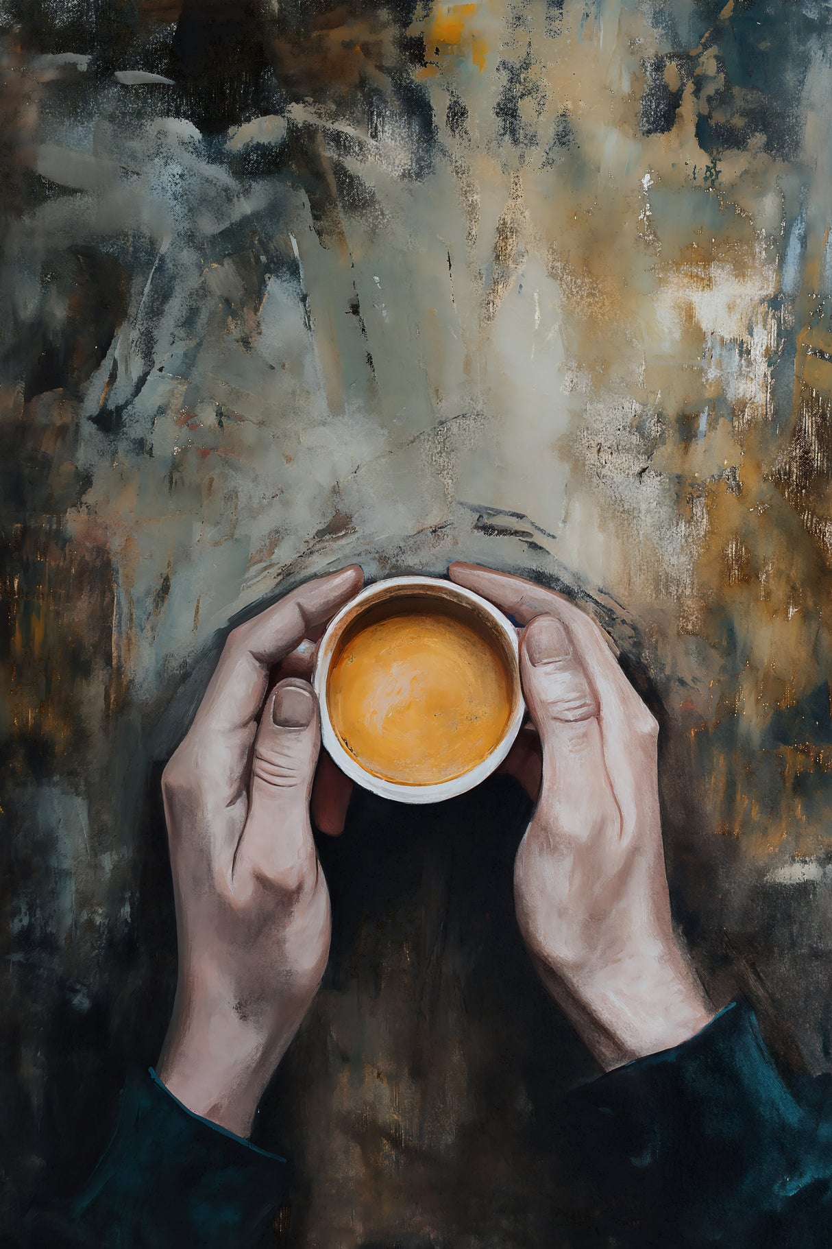 Coffee Time Poster och Canvastavla