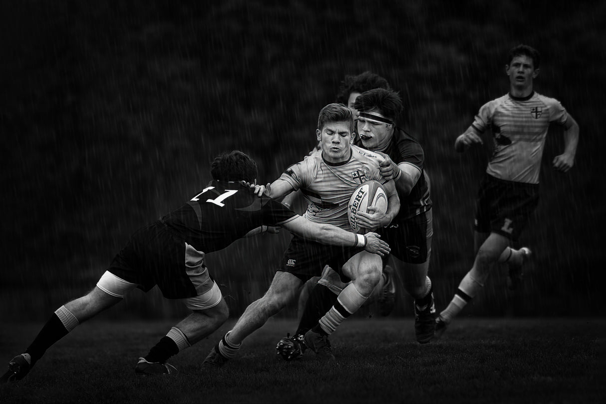 Tackling Poster och Canvastavla
