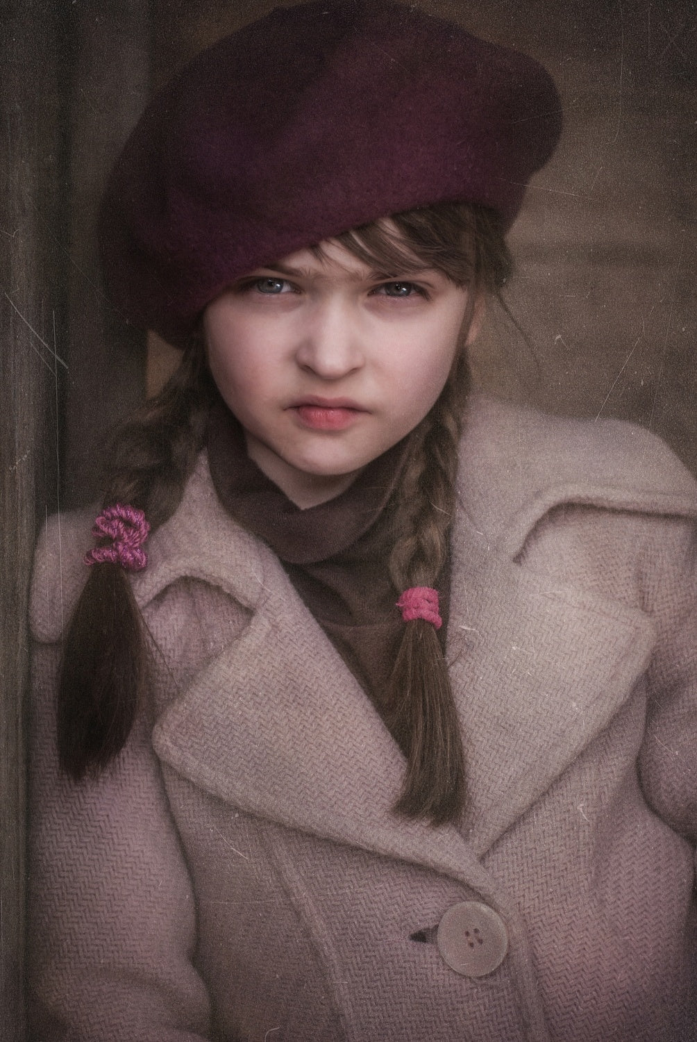 Autumn portrait... Poster och Canvastavla
