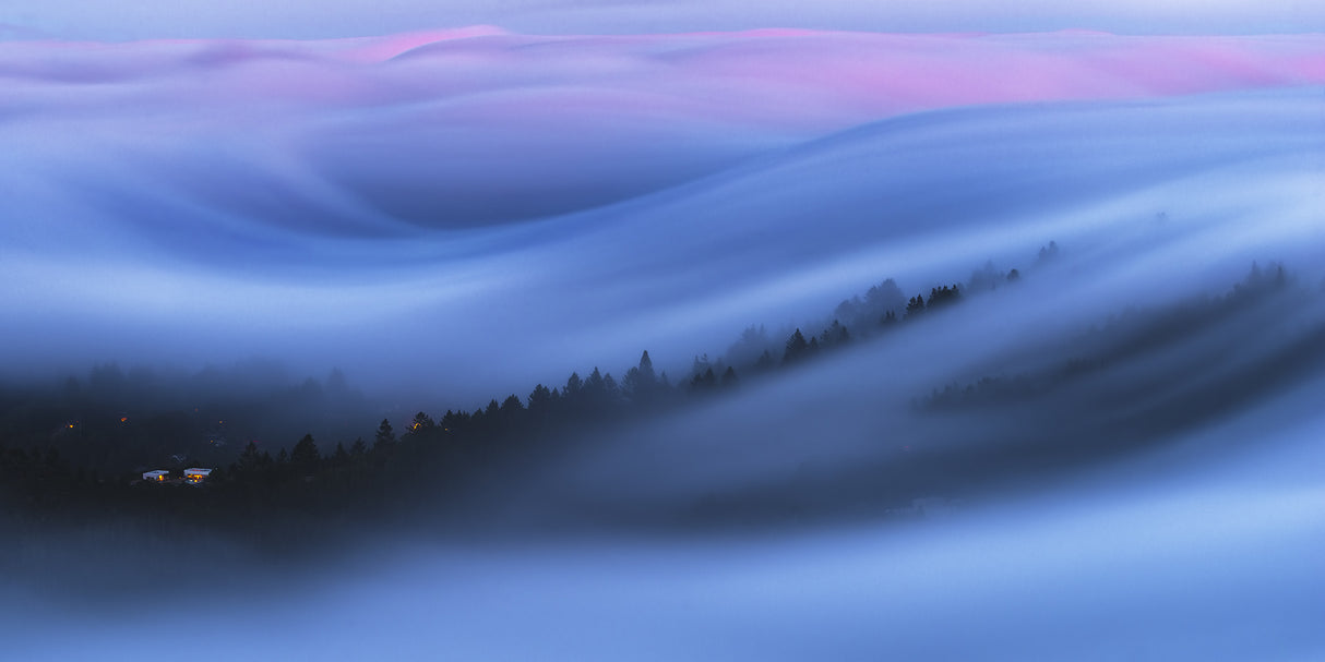 Cotton candy hill Poster och Canvastavla