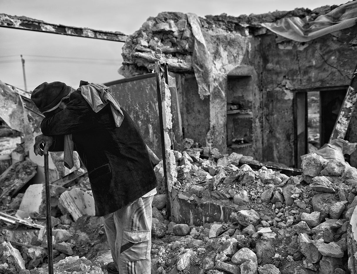 Iran Earthquake Poster och Canvastavla