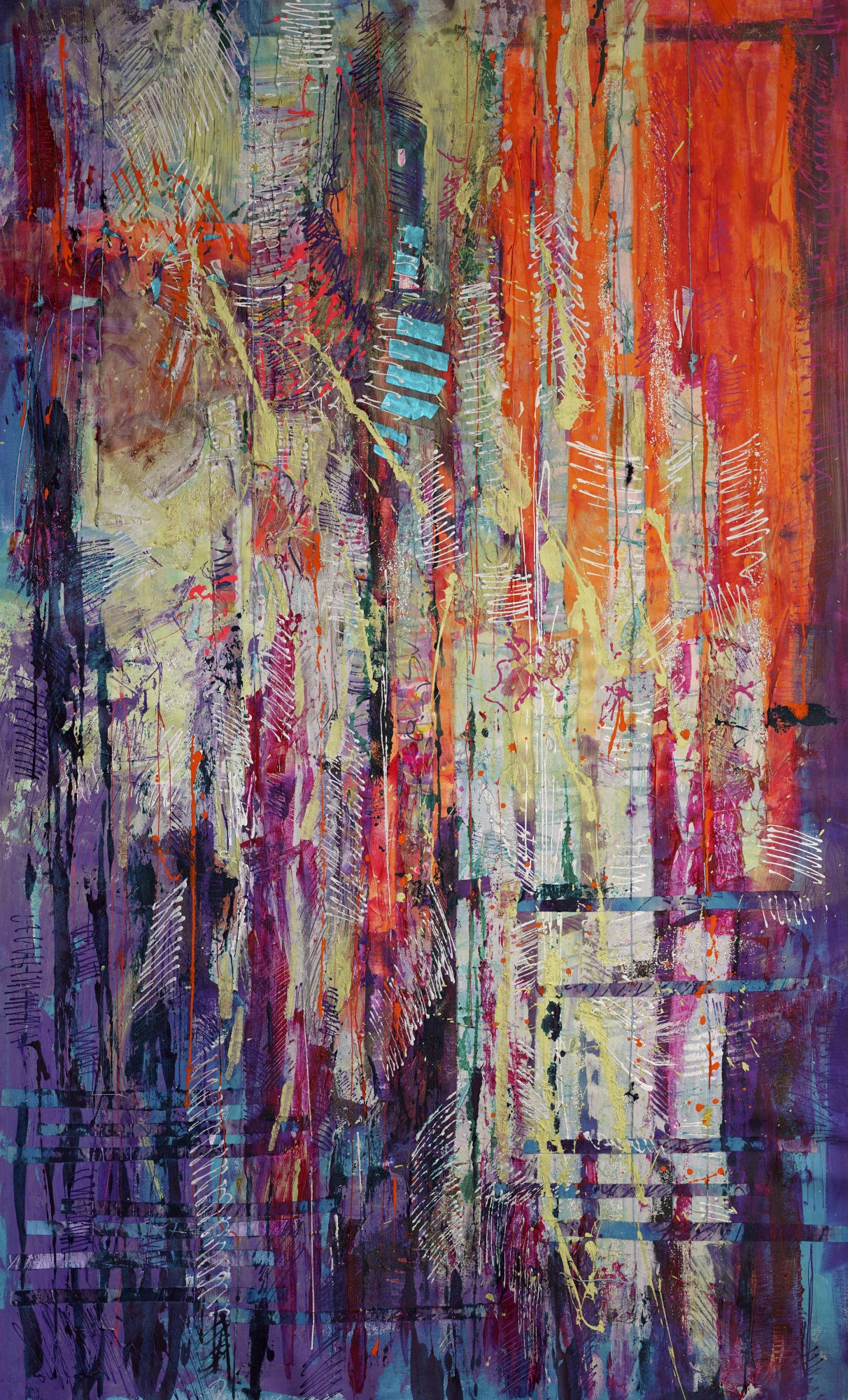 Df1080grace Interwoven Poster och Canvastavla